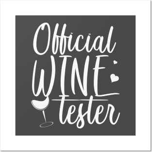 Official Wine Tester Posters and Art